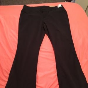 NWT Maurice’s Size 18 Long Brown Bootcut Pants